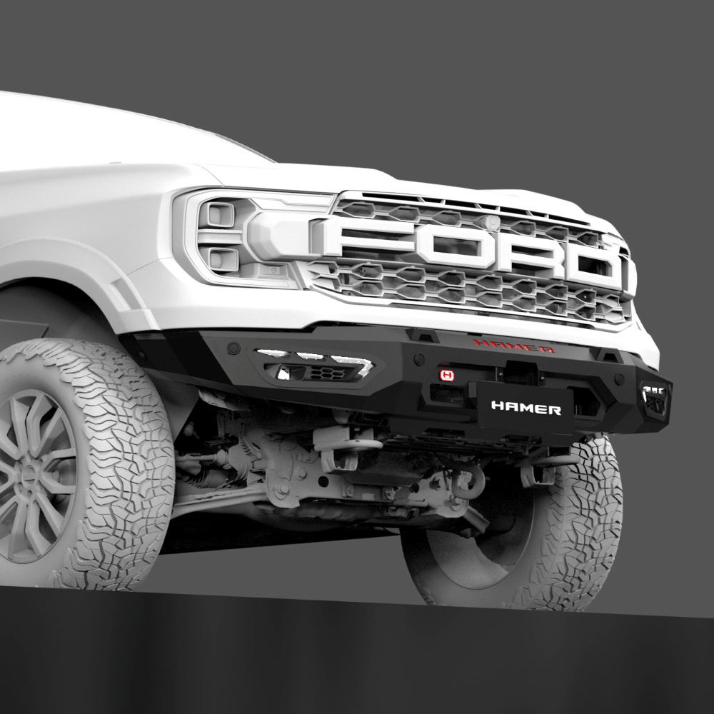 ATLAS SERIES BULL BAR FOR FORD RANGER RAPTOR 2022 - V2 - Image 2