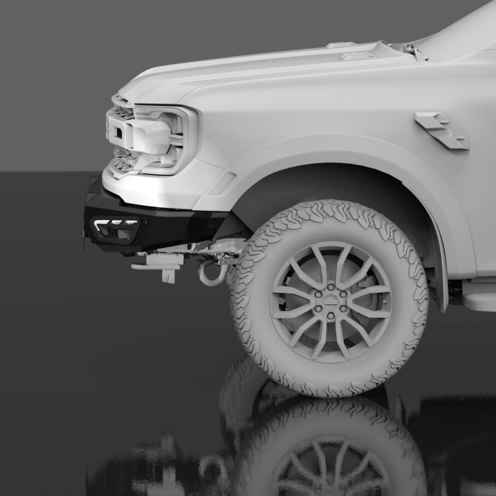 ATLAS SERIES BULL BAR FOR FORD RANGER RAPTOR 2022 - V2 - Image 4